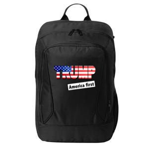 America First Donald Trump City Backpack