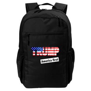 America First Donald Trump Daily Commute Backpack