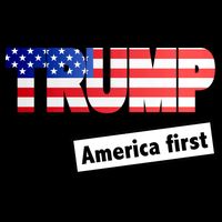 America First Donald Trump Bucket Hat