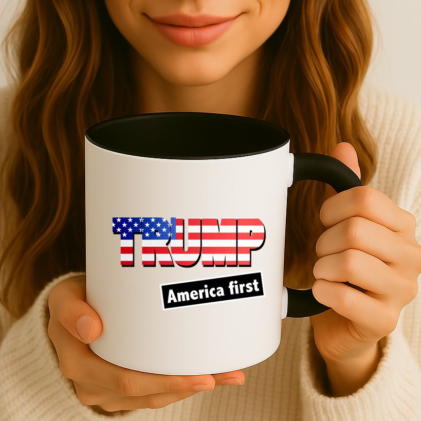 America First Donald Trump Mug