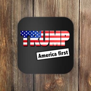 America First Donald Trump Coaster