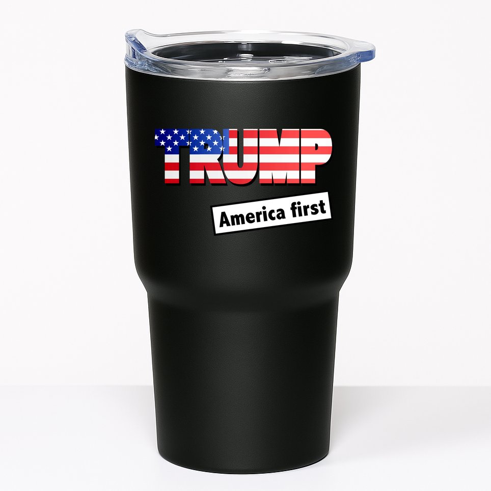 America First Donald Trump Tumbler
