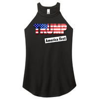 America First Donald Trump Women's Perfect Tri Rocker Tank