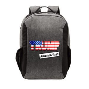 America First Donald Trump Vector Backpack