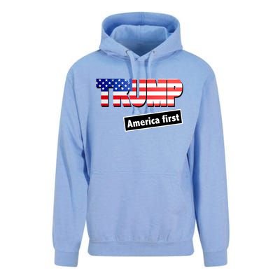 America First Donald Trump Unisex Surf Hoodie