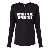 Trailer Park Supervisor Womens Cotton Relaxed Long Sleeve T-Shirt