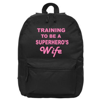 Training To Be A Superhero's Wife 16 in Basic Backpack