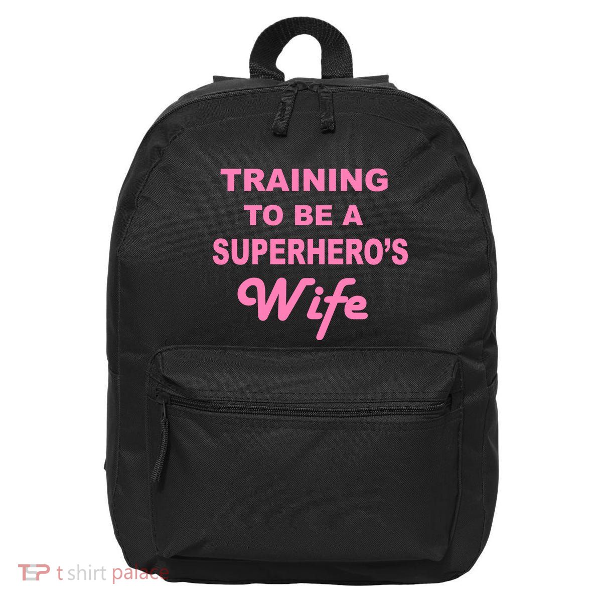 Training To Be A Superhero's Wife 16 in Basic Backpack