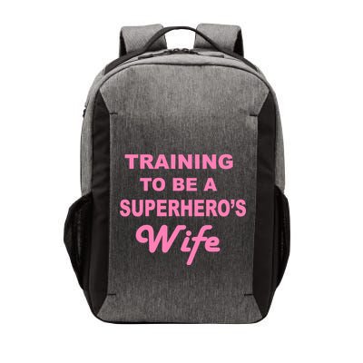 Training To Be A Superhero's Wife Vector Backpack