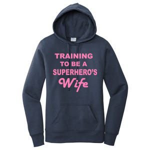 Training To Be A Superhero's Wife Women's Pullover Hoodie