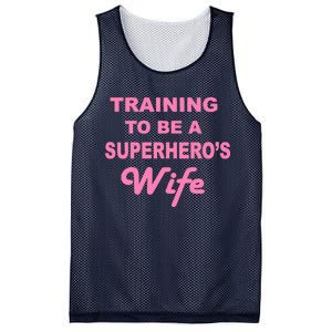 Training To Be A Superhero's Wife Mesh Reversible Basketball Jersey Tank