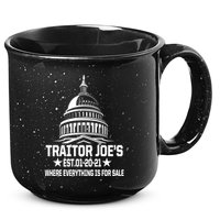 Traitor Joe's Est.01-20-21 Everything Is For Sale 15oz Campfire Ceramic Mug