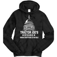 Traitor Joe's Est.01-20-21 Everything Is For Sale Tie Dye Hoodie