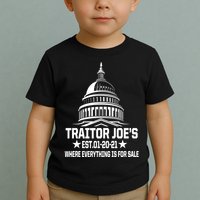 Traitor Joe's Est.01-20-21 Everything Is For Sale Toddler T-Shirt