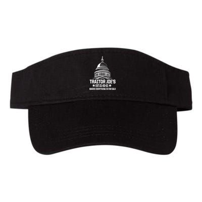 Traitor Joe's Est.01-20-21 Everything Is For Sale Valucap Bio-Washed Visor