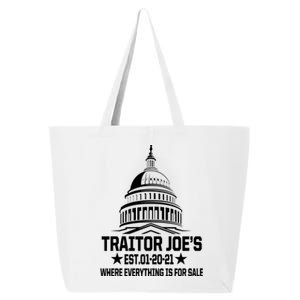 Traitor Joe's Est.01-20-21 Everything Is For Sale 25L Jumbo Tote