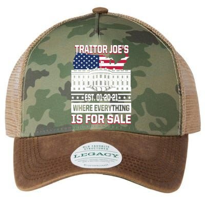 Traitor Joe's Where Everything Is For Sale Legacy Tie Dye Trucker Hat