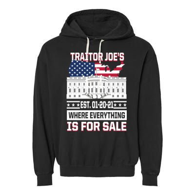 Traitor Joe's Where Everything Is For Sale Garment-Dyed Fleece Hoodie