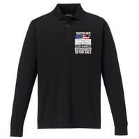 Traitor Joe's Where Everything Is For Sale Performance Long Sleeve Polo