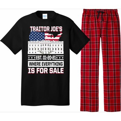 Traitor Joe's Where Everything Is For Sale Pajama Set