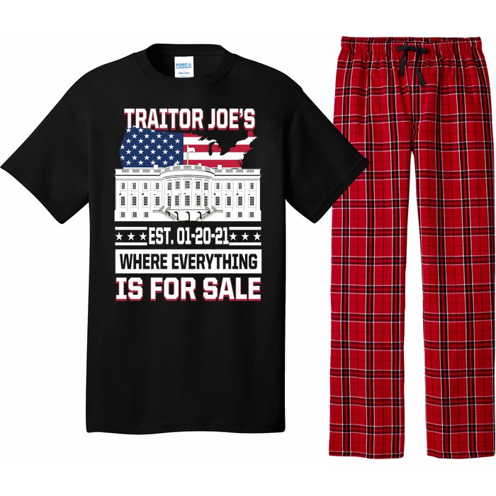 Traitor Joe's Where Everything Is For Sale Pajama Set