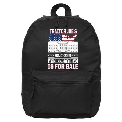 Traitor Joe's Where Everything Is For Sale 16 in Basic Backpack