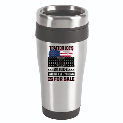 Traitor Joe's Where Everything Is For Sale 16oz Travel Tumbler