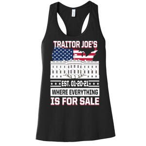 Traitor Joe's Where Everything Is For Sale Women's Racerback Tank