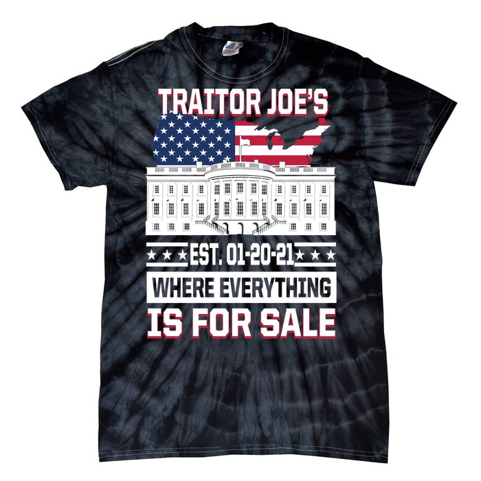 Traitor Joe's Where Everything Is For Sale Tie-Dye T-Shirt