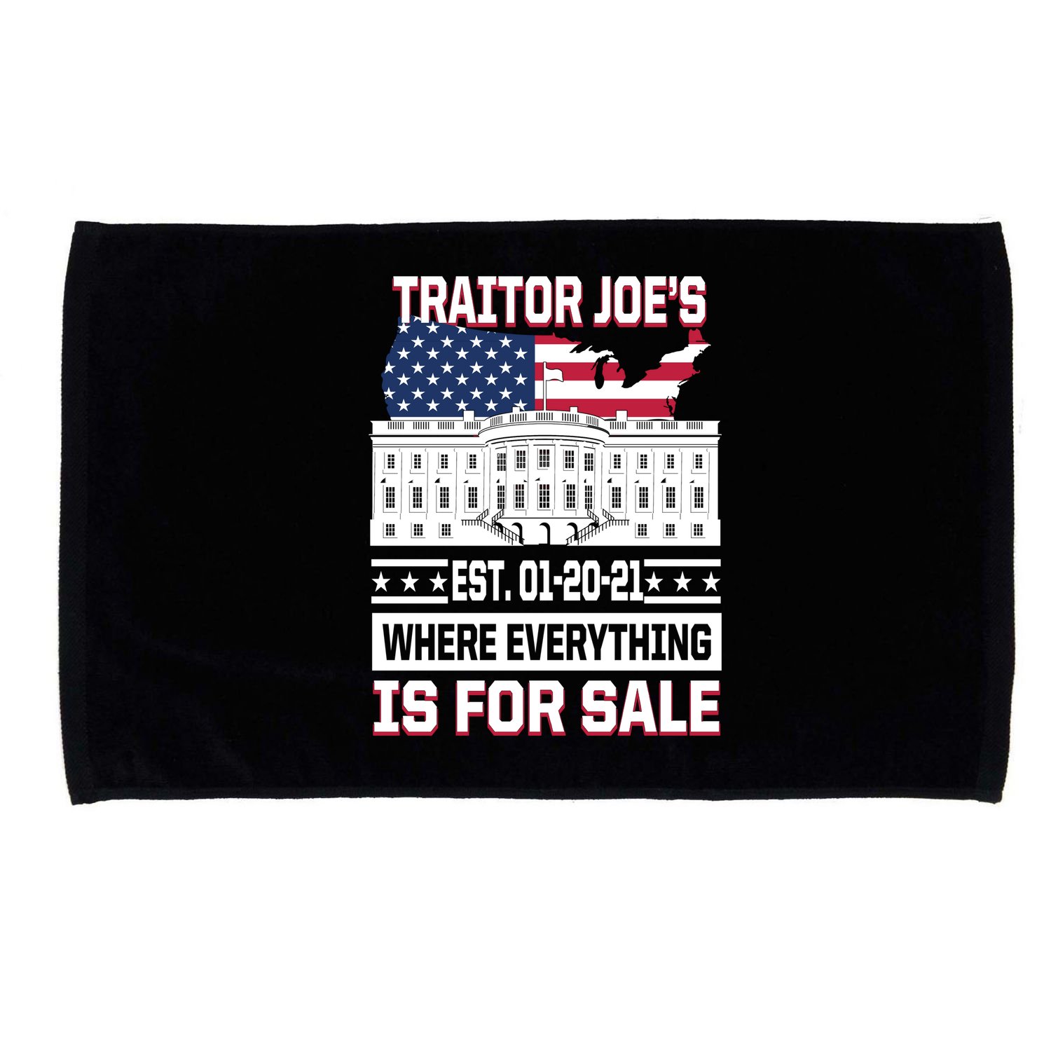 Traitor Joe's Where Everything Is For Sale Microfiber Hand Towel
