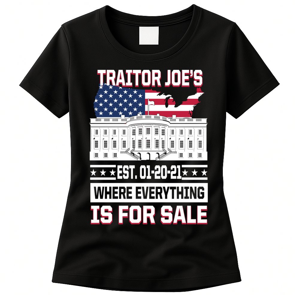Traitor Joe's Where Everything Is For Sale Womens T-Shirt