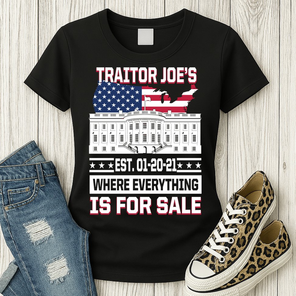 Traitor Joe's Where Everything Is For Sale Womens T-Shirt