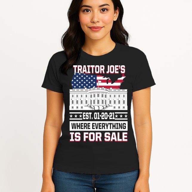 Traitor Joe's Where Everything Is For Sale Womens T-Shirt
