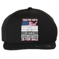 Traitor Joe's Where Everything Is For Sale Wool Snapback Cap