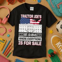 Traitor Joe's Where Everything Is For Sale Kids T-Shirt