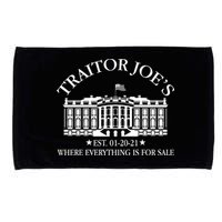 Traitor Joe's Where Everything Is For Sale Est 01-20-21 Microfiber Hand Towel