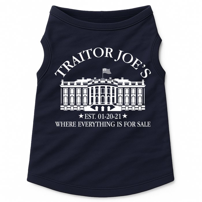 Traitor Joe's Where Everything Is For Sale Est 01-20-21 Doggie Tank