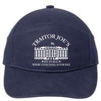 Traitor Joe's Where Everything Is For Sale Est 01-20-21 7-Panel Snapback Hat