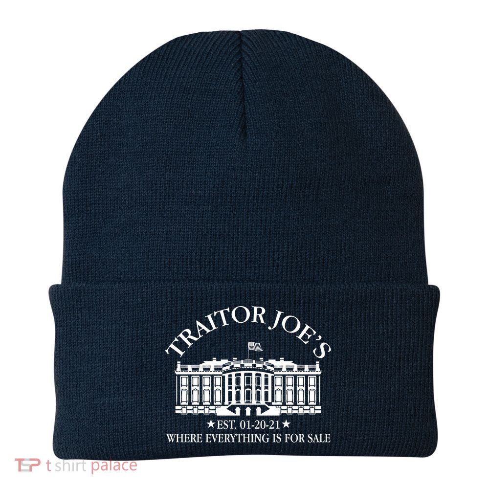 Traitor Joe's Where Everything Is For Sale Est 01-20-21 Beanie