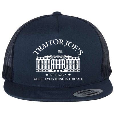Traitor Joe's Where Everything Is For Sale Est 01-20-21 Flatbill Hat