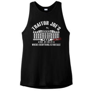 Traitor Joe's Where Everything Is For Sale Pro Republican Ladies PosiCharge Tri-Blend Wicking Tank