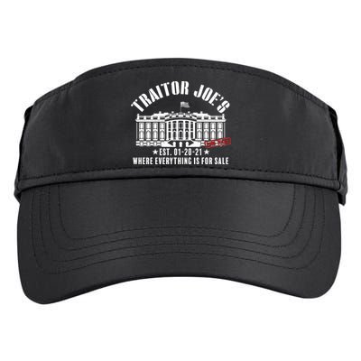 Traitor Joe's Where Everything Is For Sale Pro Republican Adult Drive Performance Visor