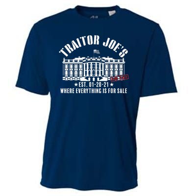 Traitor Joe's Where Everything Is For Sale Pro Republican Cooling Performance Crew T-Shirt