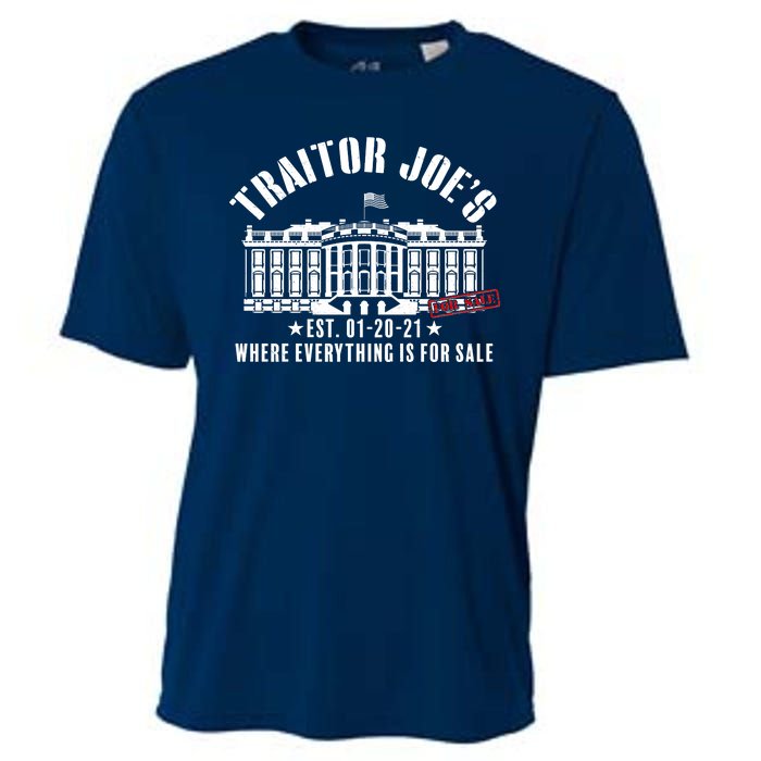 Traitor Joe's Where Everything Is For Sale Pro Republican Cooling Performance Crew T-Shirt