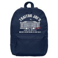 Traitor Joe's Where Everything Is For Sale Pro Republican 16 in Basic Backpack