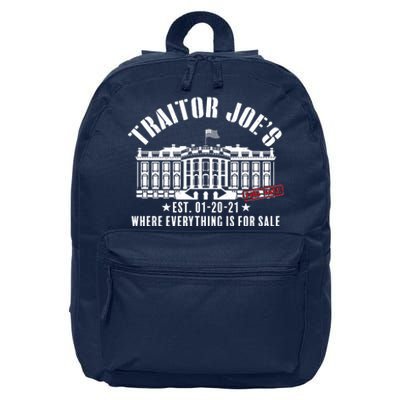 Traitor Joe's Where Everything Is For Sale Pro Republican 16 in Basic Backpack