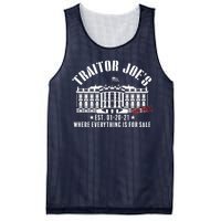 Traitor Joe's Where Everything Is For Sale Pro Republican Mesh Reversible Basketball Jersey Tank