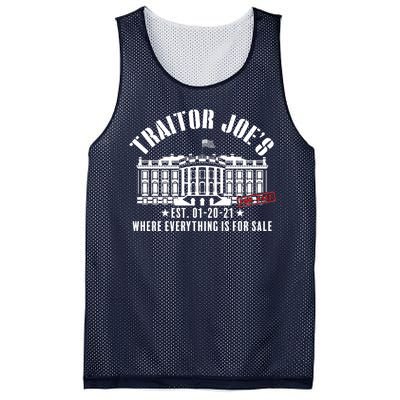 Traitor Joe's Where Everything Is For Sale Pro Republican Mesh Reversible Basketball Jersey Tank