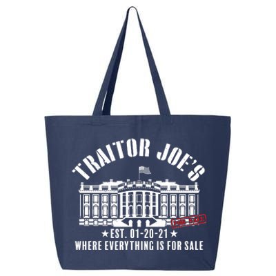 Traitor Joe's Where Everything Is For Sale Pro Republican 25L Jumbo Tote