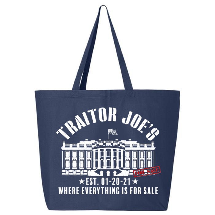 Traitor Joe's Where Everything Is For Sale Pro Republican 25L Jumbo Tote